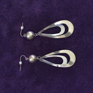 Vintage Abstract Earrings-$5 add on